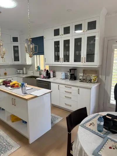 White Vision Style Kitchen Cabinets, View more