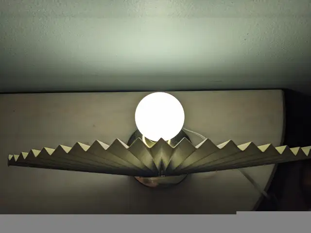 Hollywood Regency style fan table lamp light in Indoor Lighting & Fans in City of Toronto - Image 10