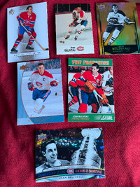 Lot Carte Hockey Monsieur Jean Beliveau NHL Upper Deck legend