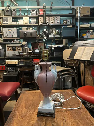 Vintage Swan Lamp, View more