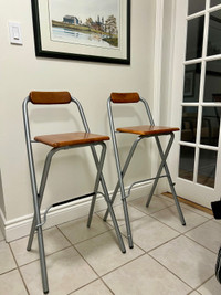 IKEA Folding Bar Chairs 