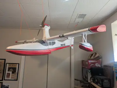 RTF RC Seaplane Model - Tidewater by Flyzone and Manual - Wing span 42 in - Brushless motor - includ...
