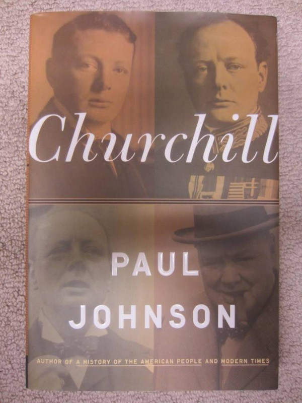 Churchill biography (Paul Johnson) in Non-fiction in Comox / Courtenay / Cumberland