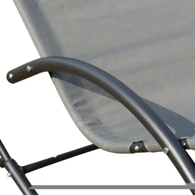 Double Chaise Lounger Garden Rocker Sun Bed Outdoor Hammock Chai in Patio & Garden Furniture in Markham / York Region - Image 6