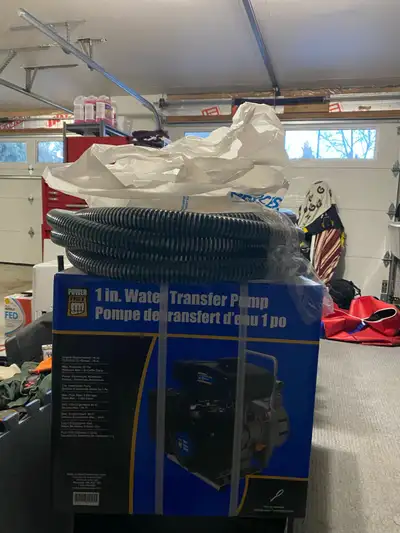 Water pump, hose and fittings, View more