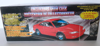 Collectors Showcase Display Clear Plastic 1/18" & 1/24"Scale Car