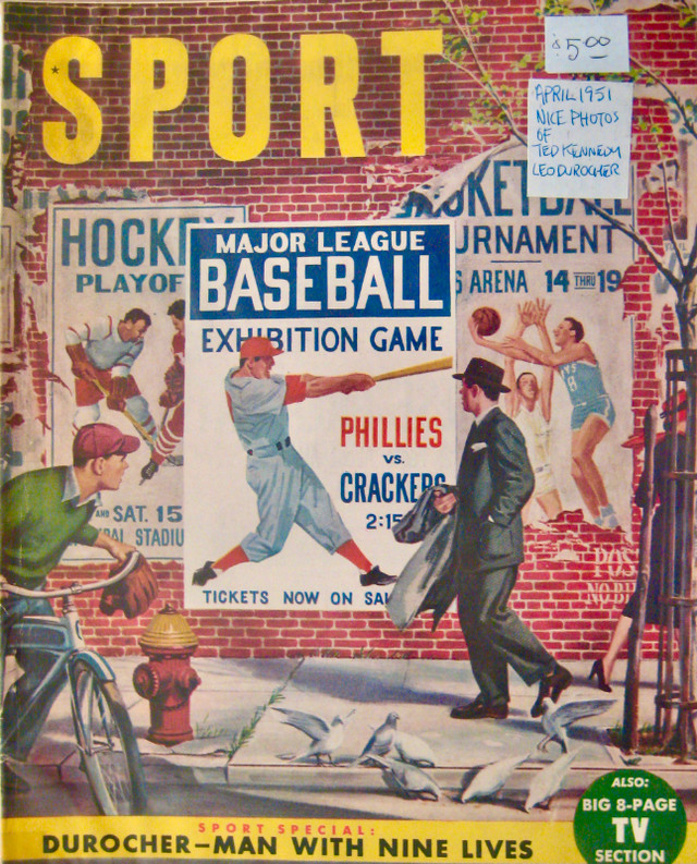 SEVEN VINTAGE '50'S-'60'S SPORT MAGAZINE BASEBALL MAGAZINES in Arts & Collectibles in Kitchener / Waterloo - Image 3