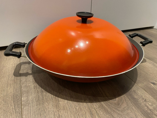 Large Orange Wok in Other in Burnaby/New Westminster - Image 2