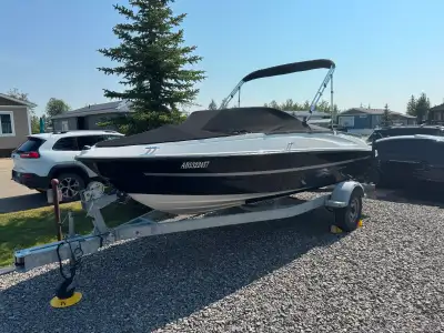 The boat is in excellent condition. The seats are perfect shape. 7 person capacity. Approximately 50...