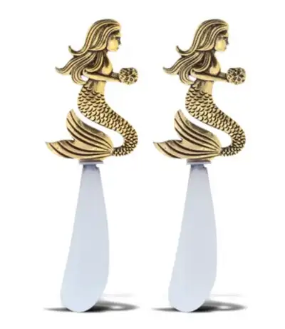 Mermaid Butter Spreaders - set of 2, View more