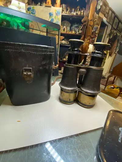 Vintage/Antique Optics French Opticien Chevalier Paris Binocular, View more