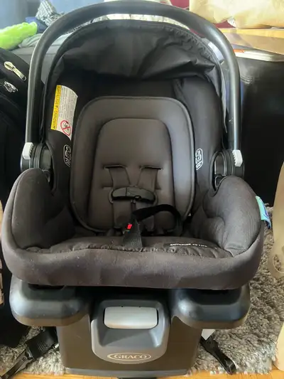 Graco car seat with base, View more