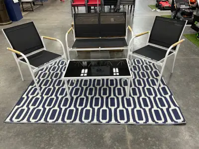 BRAND NEW IN BOX - 4 Piece Outdoor Patio Set, View more