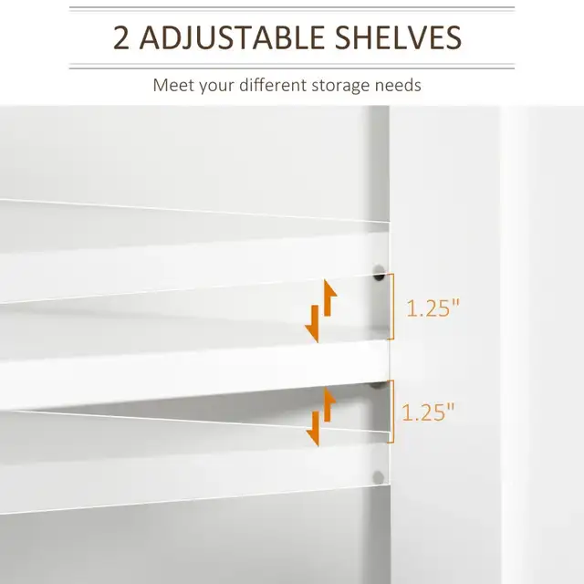 Tall Medicine Cabinet, Freestanding Bathroom Storage Cabinet wit in Bathwares in Markham / York Region - Image 6