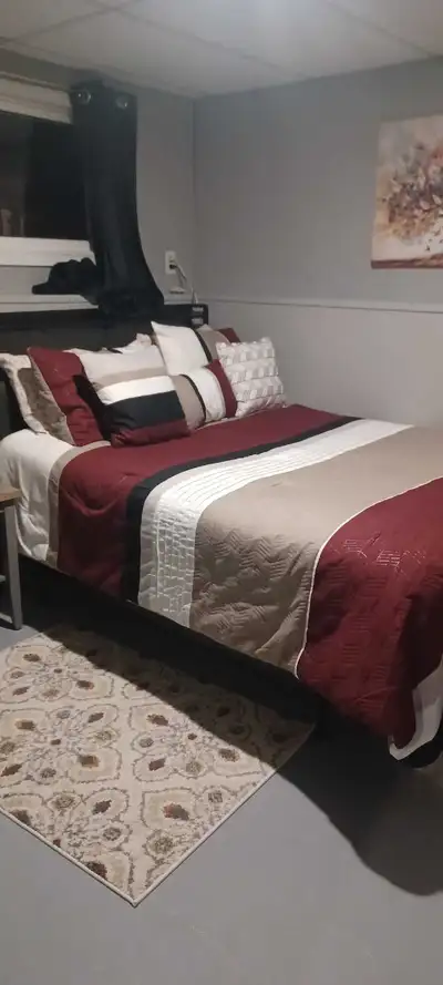 I have 2 rooms available for rent to out of town workers We are a very clean and quiet home Rooms ha...