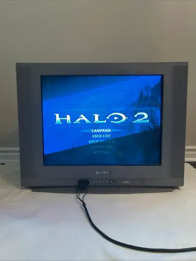 Sanyo 24" CRT TV Retro Gaming, View more