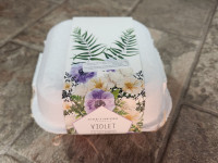 NEVER USED 4-pc 'Violet' bath bomb gift set