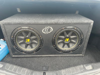 Kicker Subwoofer and AMP $600 OBO 