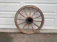 Antique 36” Wooden Wheel $200