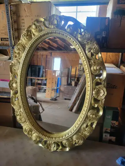 Large ornate mirror 4 by 3 feet , View more