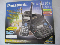 Téléphone vintage sans fil Panasonic KX-TG2583CB NEUF