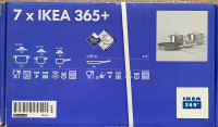 New - IKEA “7” Piece Cookware 365+