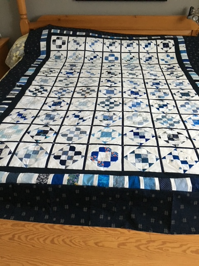 Navy Blue Hearts, View more