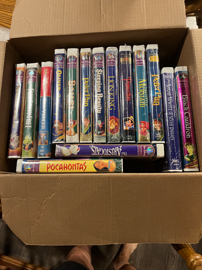 15 Disney VHS movies. Still sealed. Never been used. $80.00 for all of them (15) Pick up in Amaranth...