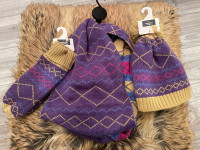 Mountain Ridge - Scarf, Tuke, and Mits Set