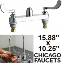 Selling Chrome Mounted Manual Lever Faucet