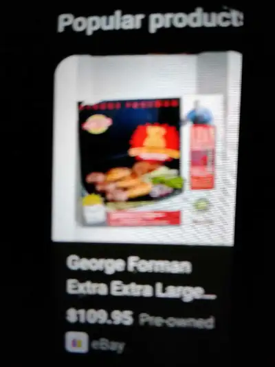 Extra extra large size grill by George Foreman  - trade , View more