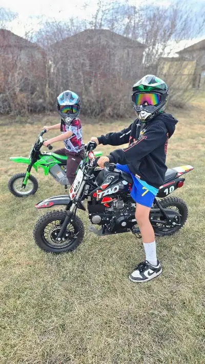 I have a tao 70 cc dirt bike fully automatic bought it brand new kids out grew in 2 season always lo...