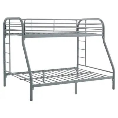 Lits superposés en métal - lit simple x lit double + matelas, View more