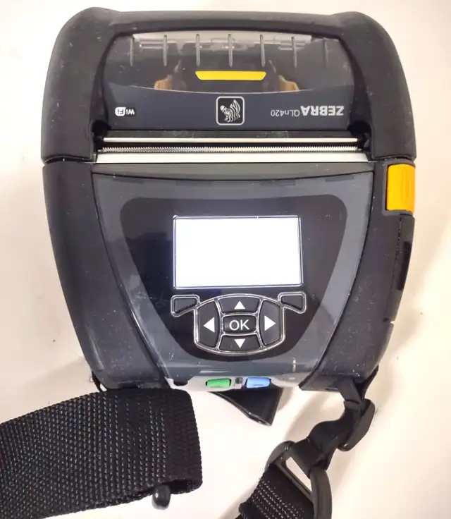 Zebra QLN420 Wi-Fi & Bluetooth Mobile Label Printer with battery in Printers, Scanners & Fax in Kitchener / Waterloo - Image 3