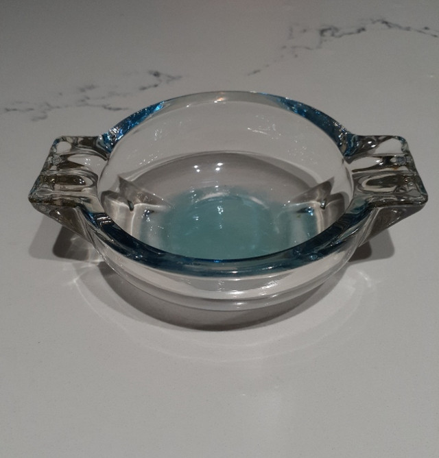 Vintage Circular Glass Ashtray in Other in Delta/Surrey/Langley