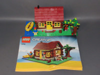 Lego Log Cabin