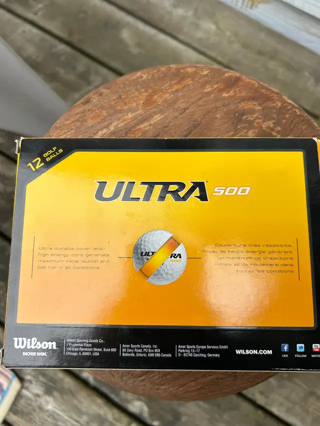 Wilson ultra golf balls. New in box. $25 in Golf in Sudbury - Image 3