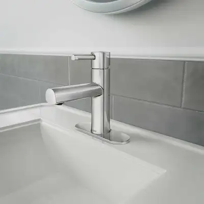 Chrome finish is highly reflective for a mirror-like look that works with any decorating style 1- or...
