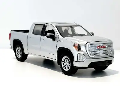 2019 GMC Sierra 1500 SLT Crew Cab 1:24 diecast model., View more