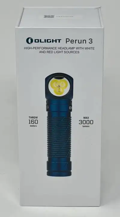 New Olight Perun 3 Rechargeable Headlamp Flashlight 3000 Lumens, View more