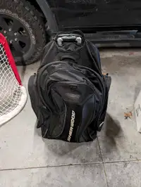 Sherwood wheeled hockey bag. 