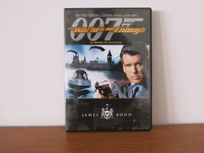 DVD movie  JAMES BOND: THE WORLD IS NOT ENOUGH /PIERCE BROSNAN, View more