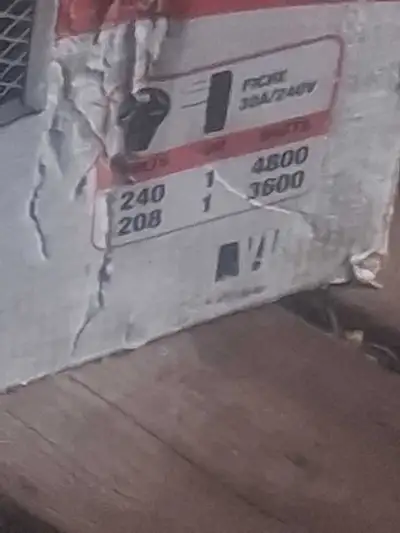 4800W Electric Construction Heater never used, View more