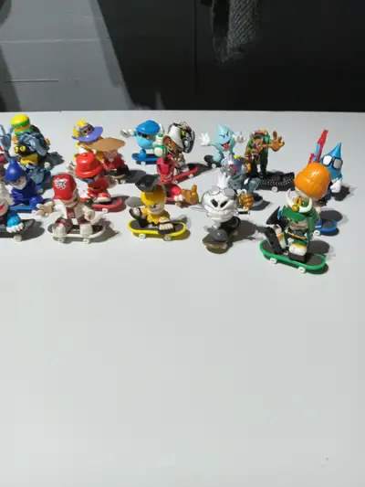 A bunch of older Teck decks. I have 37 characters and 34 boards. Plus some additional pieces. Everyt...