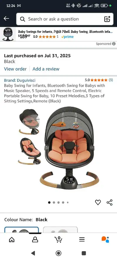 Baby Swing For Sale, View more