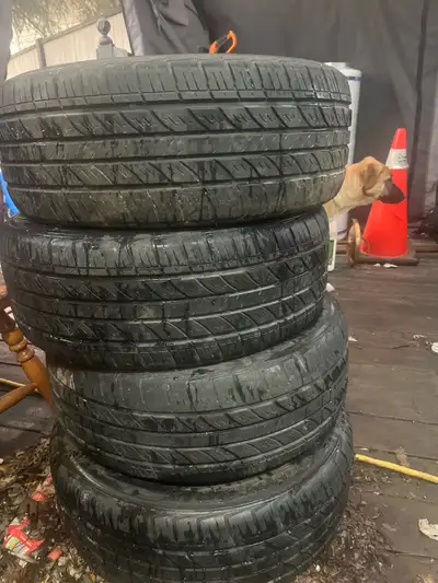 Need to get rid of these grandprix Subaru summer tires for spring cleaning there like brand new almo...