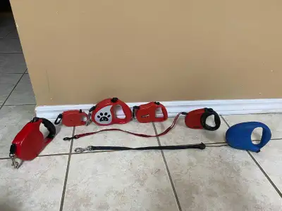Retractable dog or puppy pet leash , View more