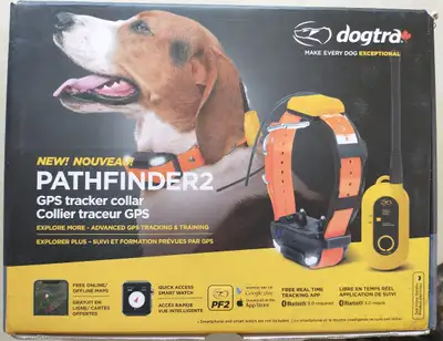 Dogtra Pathfinder 2 Canada version , system is lightly used .System combo of one connecter &1 collar...