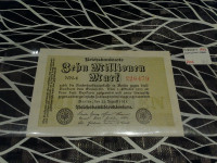 1923 Germany 10 million mark Banknote p-106 Banknote!!!