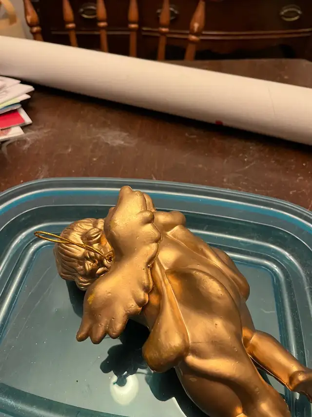 Christmas cherub, 8 inches, $3 in Holiday, Event & Seasonal in City of Halifax - Image 3